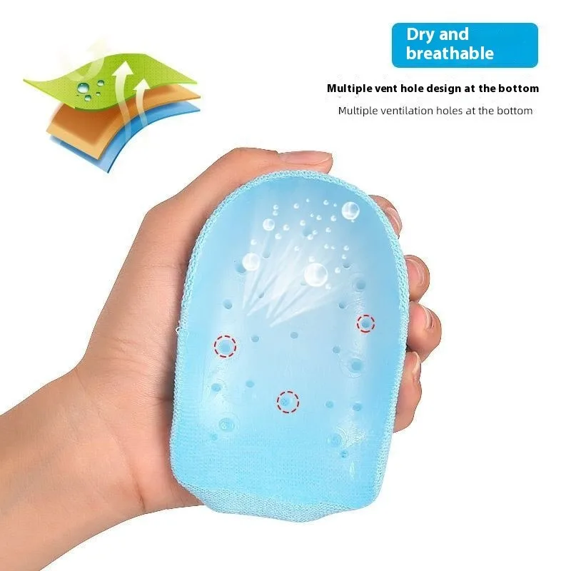 Невидимые стельки для увеличения роста, мужские и женские дышащие противоскользящие подушки для обуви, удобные полупрокладки, носки, кроссовки с подкладкой, обувь