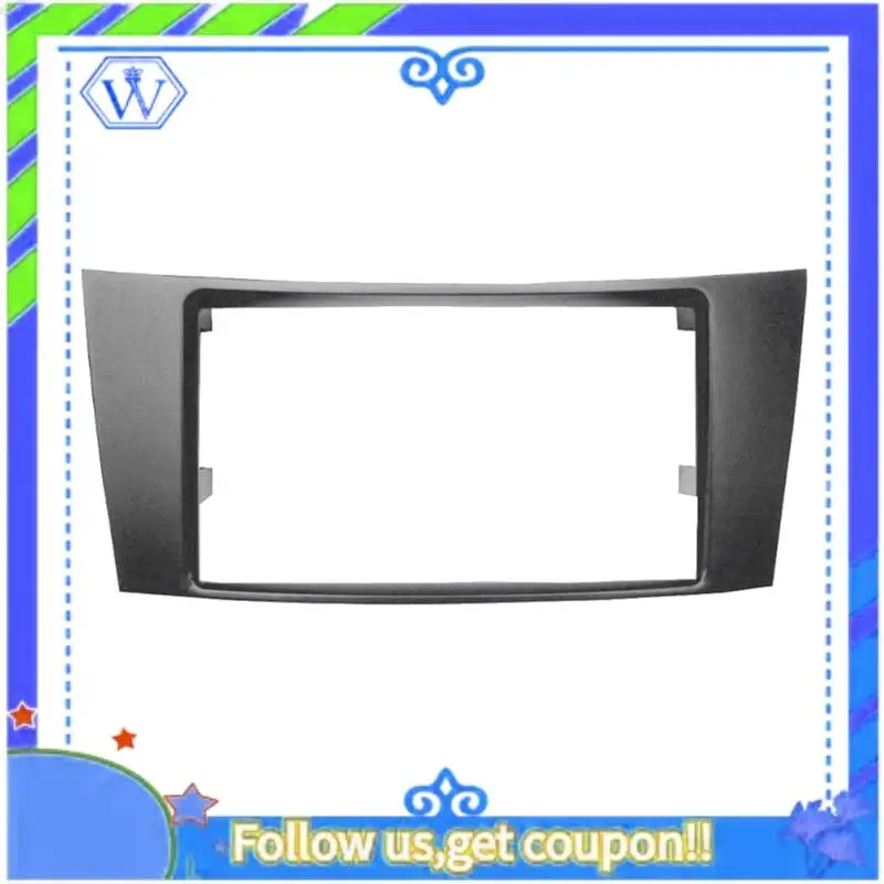 

M46K-7 Inch 2Din Control Fascia Radio Stereo Panel For Mercedes Benz E CLS CLASS W211 C219 2002-2010 Parts DVD Fascia Audio Fram