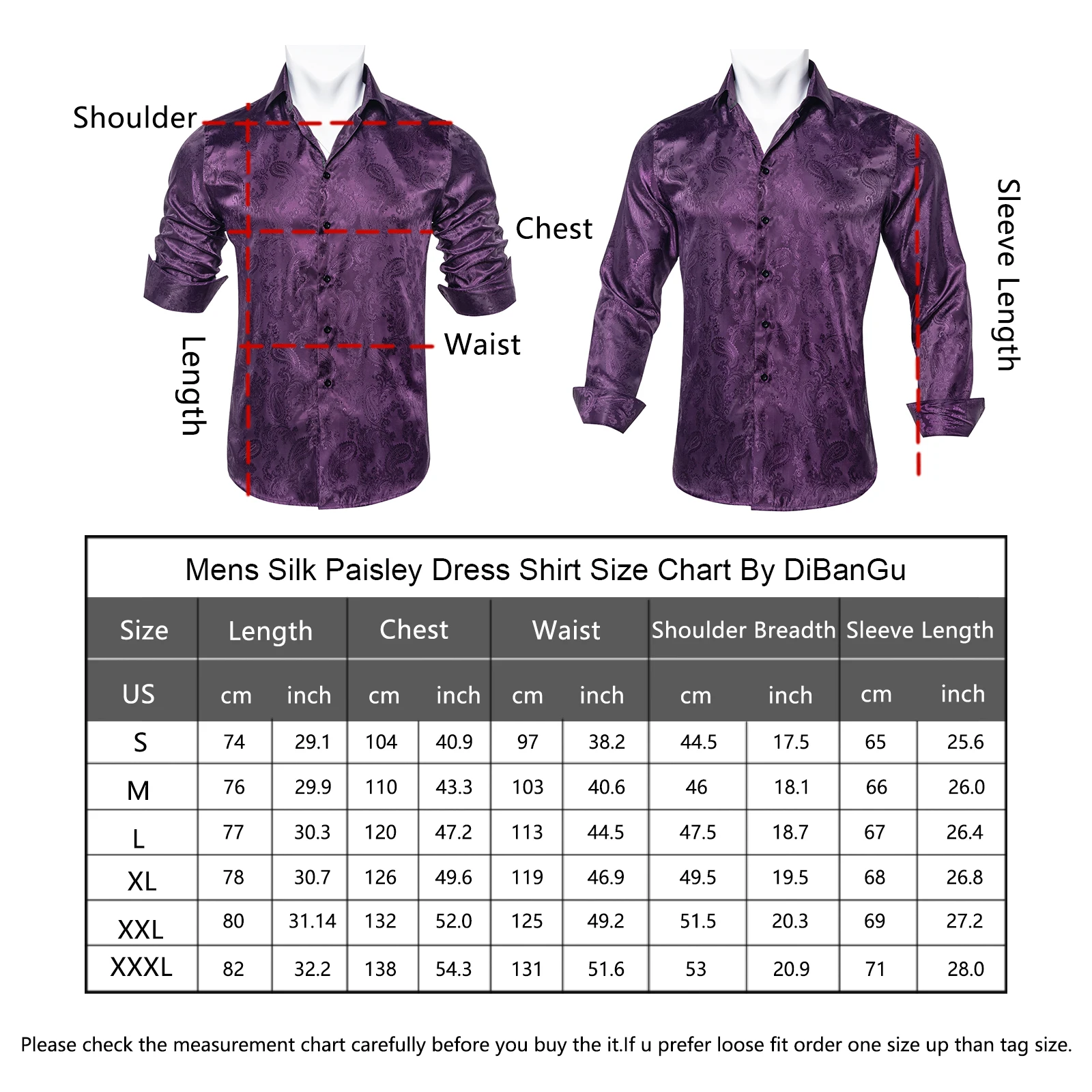 New Arrival Men's Thin Shirts Silk Long Sleeve Summer Spring Paisley Plum Purple Business Turn-down Collar Shirt Male Blouses