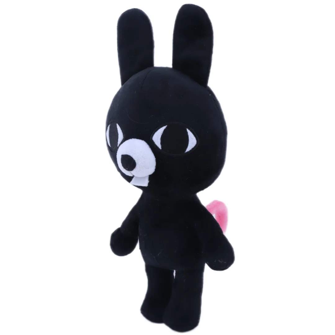 Kawaii Ratthew Plush Toy Animal Hospital Game Toys Ratthew Black Rabbit Toys Soft Stuffed Doll Animal Hospital Gift Toy for Kids view 4