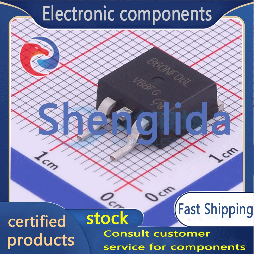 STB60NF06-transistor de efecto de campo TO-263, nuevo stock, 1 piezas