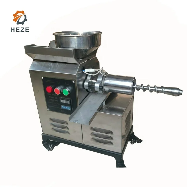 Sesame Sunflower Seed Cocoa Liquor Butter Hydraulic Cold Pressing Oil Press Machine