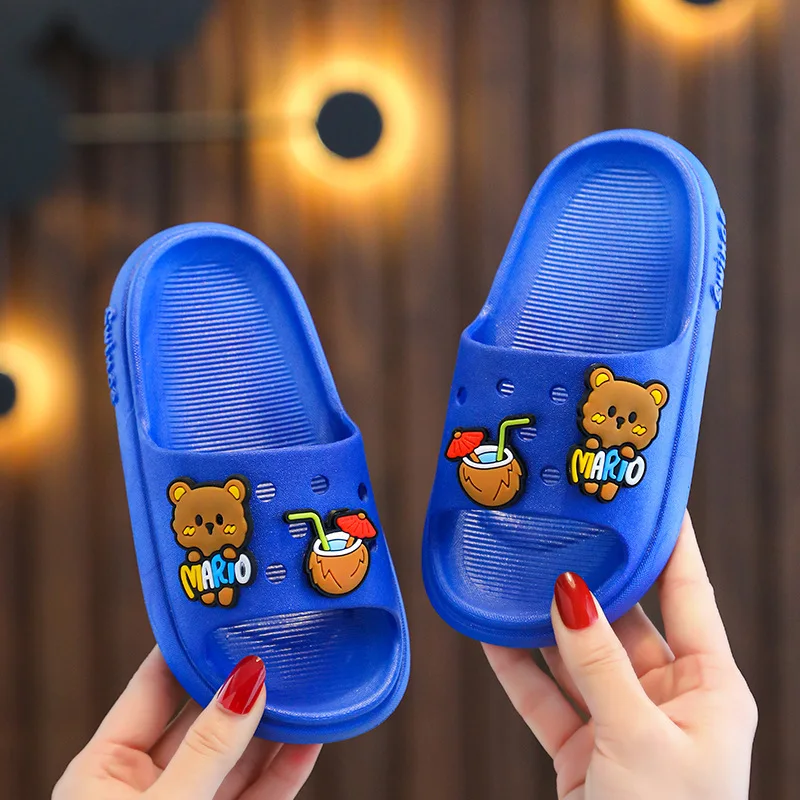 Children\'s slippers boys shoes baby bathroom non-slip slippers kids summer little child kids shoes for girl