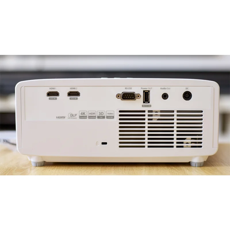 جهاز عرض Optoma GT2000HDR للسينما المنزلية 3500 لومن 1080P جهاز عرض فيديو 4K رمي قصير مسرح منزلي ذكي Proyector ثلاثي الأبعاد