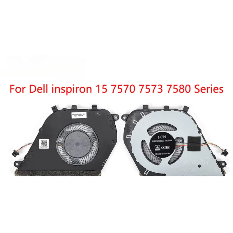 New CPU Cooling Fan Replacement For Dell inspiron 15 7570 7573 7580 Series Laptop P/N: 0Y64H5 Y64H5