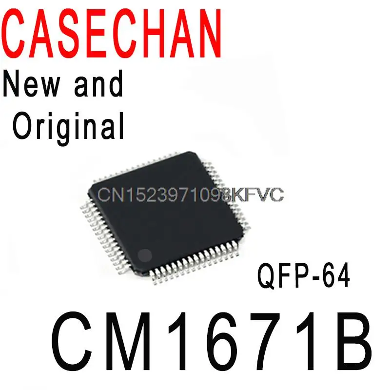 1PCS New and Original CM1671 QPF-64 SMD LCD Screen Chip New In Stock CM1671B