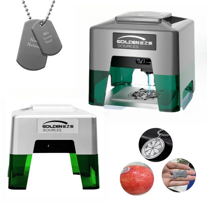 2025 YH Portable Easy To Use DIY Print Mini  Engraver  Automatic  Engraving Machine