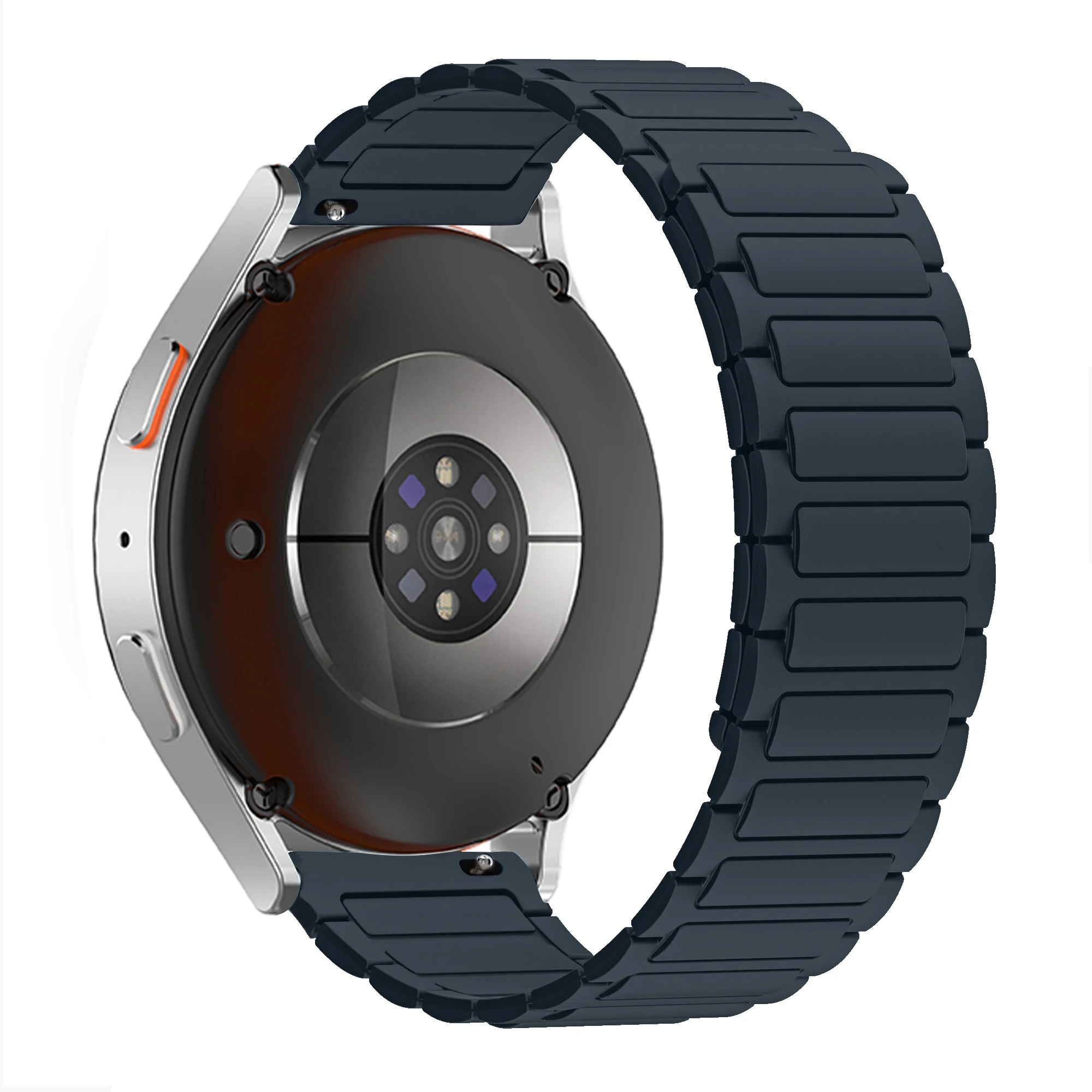 18mm 20mm 22mm Silikonarmband für Huawei Watch GT6 GT5 6Pro GT4 46mm Magnetband für Samsung Galaxy Watch 7 6 5 4 Classic 5Pro