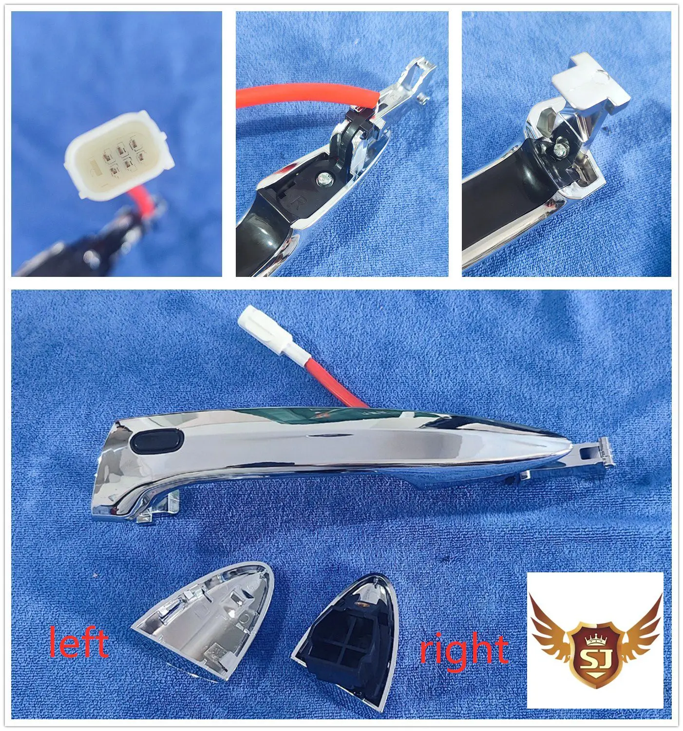 

Exterior Door Handle for LEXUS ES350 2007 2008 2012 chrome With sensors and buttons car door handle
