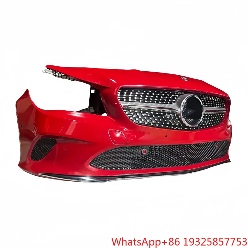 for -CLA W117 CLA200 CLA220 High Quality Screw-On Front Bumper Car Body Kit Parts