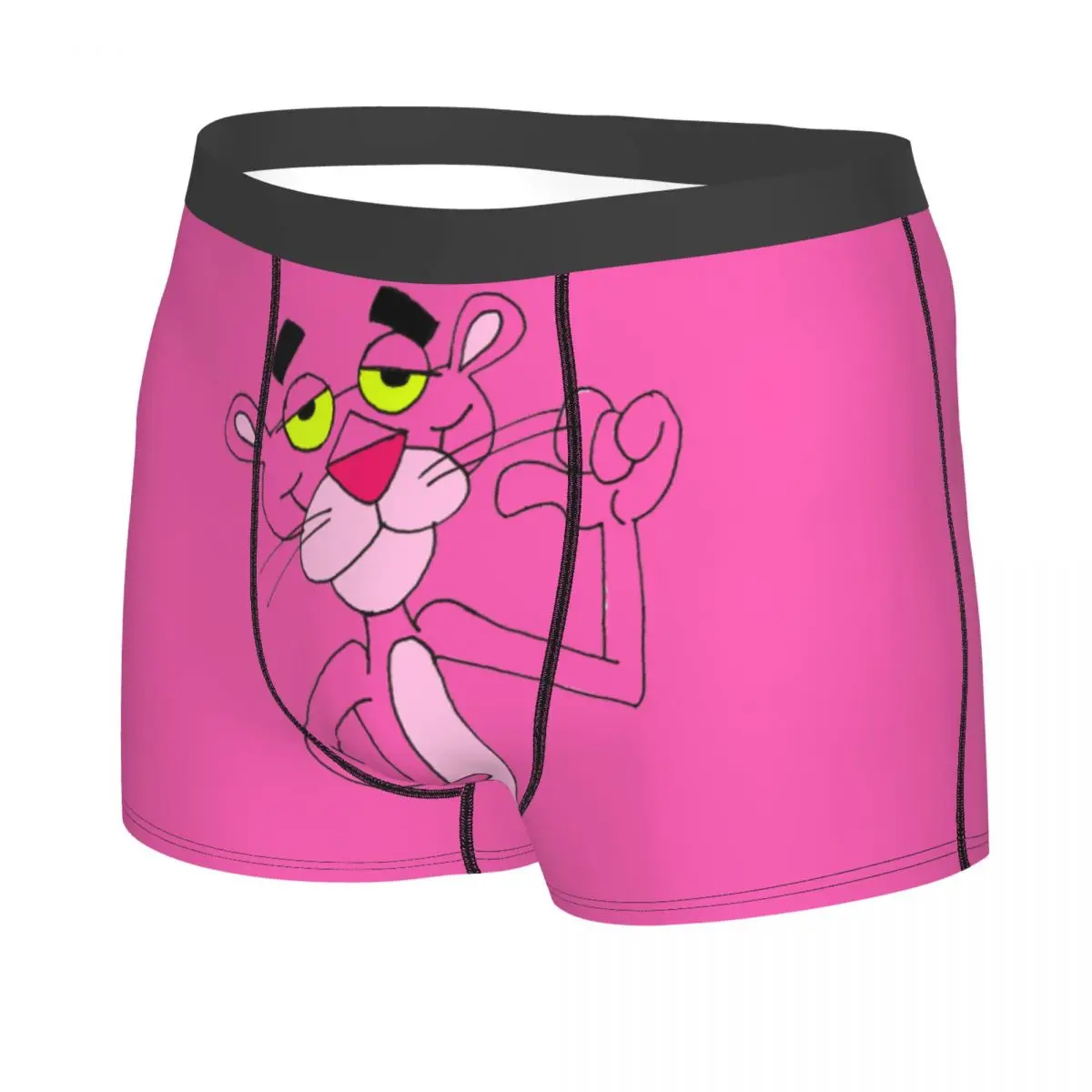 Custom Cool Panthers Cartoon Boxers Shorts Panties Men\'s Underpants Comfortable Briefs Underwear