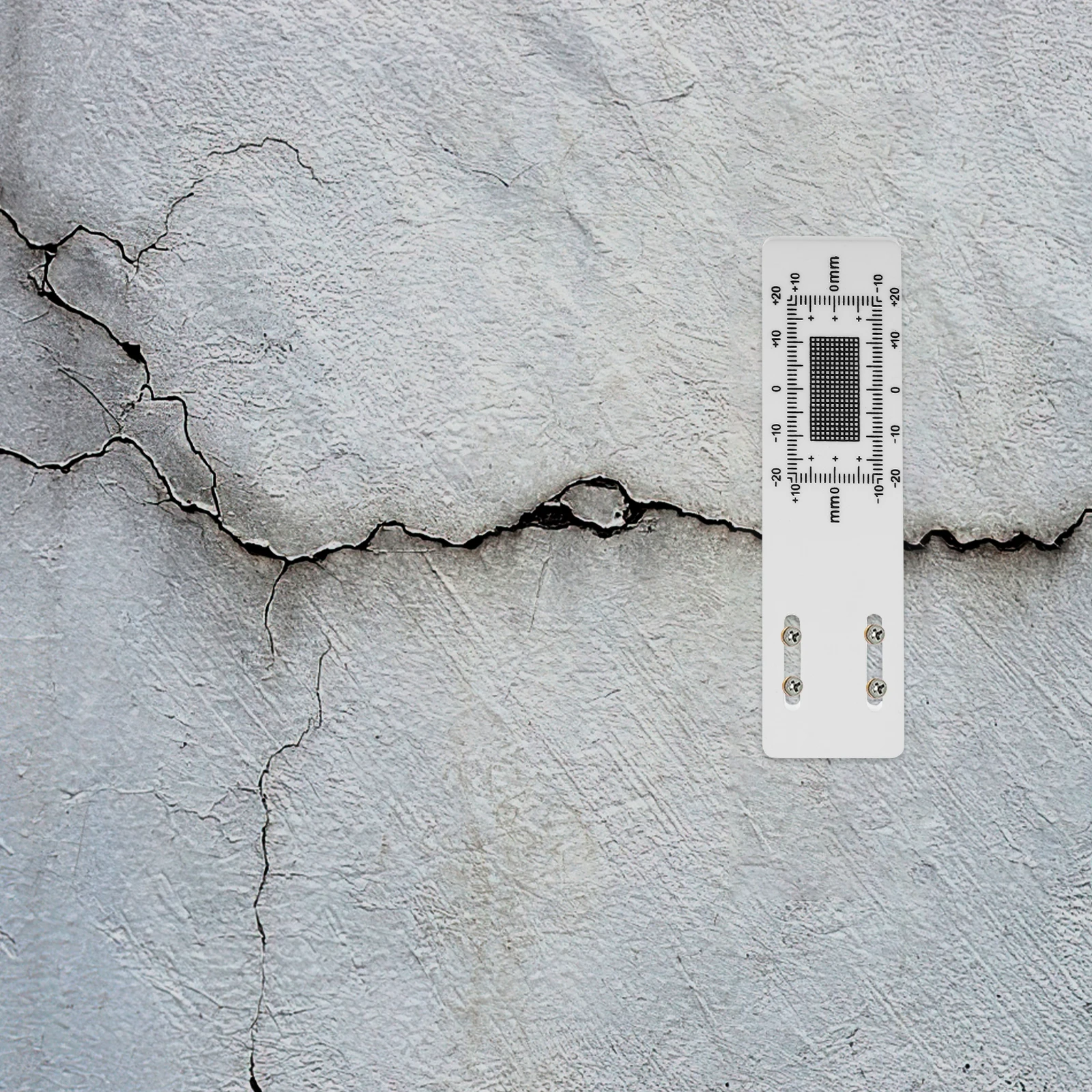 

1 set 1 Set Width Measuring Portable Crack Measuring Tool Architectural Ruler Crack Gaps Ruler Acrylic Scale Wall Concrete