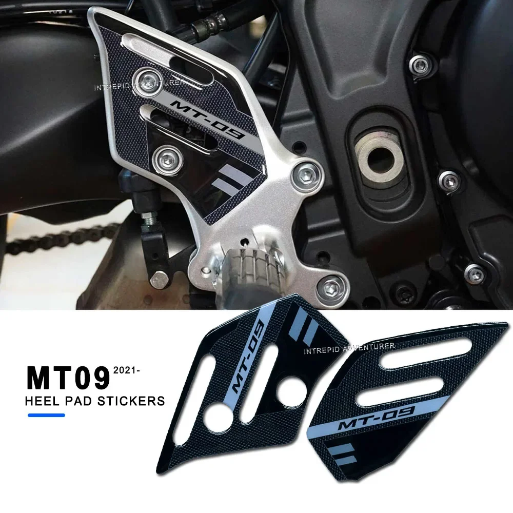 

Мотоциклетные наклейки, 3D защита, коврик на пятку для Yamaha Mt-09 Mt09 Sp 2021-2023