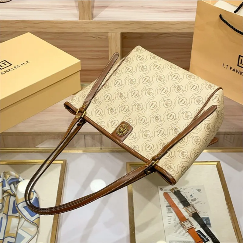 Women\'s handbag brand women\'s bag 2024 new fashion designer high-end feeling light luxury crossbody bag leather handbag shoulder