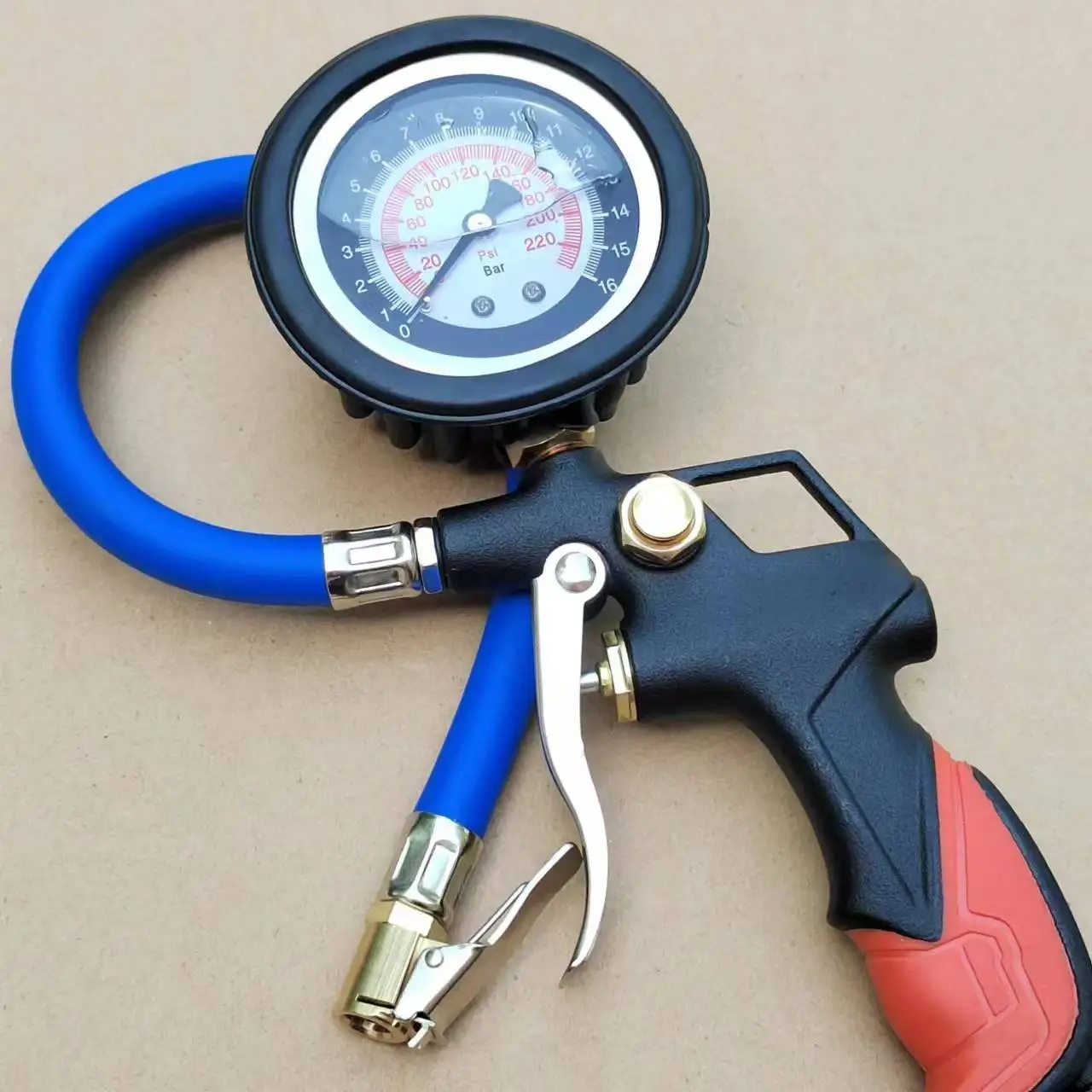 Hochpräzises digitales Manometer für Reifendruck, Öl-Tauchmanometer für Reifendruck, Luftinjektions-Reparaturwerkzeugteile für Kraftfahrzeuge – Detail 10