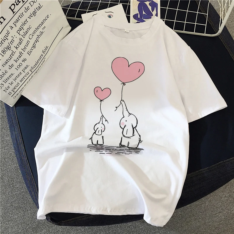 100% Cotton 90s Graphic Rock Tees Female Simple Brush Drawing Cat T Shirt Harajuku Vintage T-shirt Fashion Queen Women's T Shirt