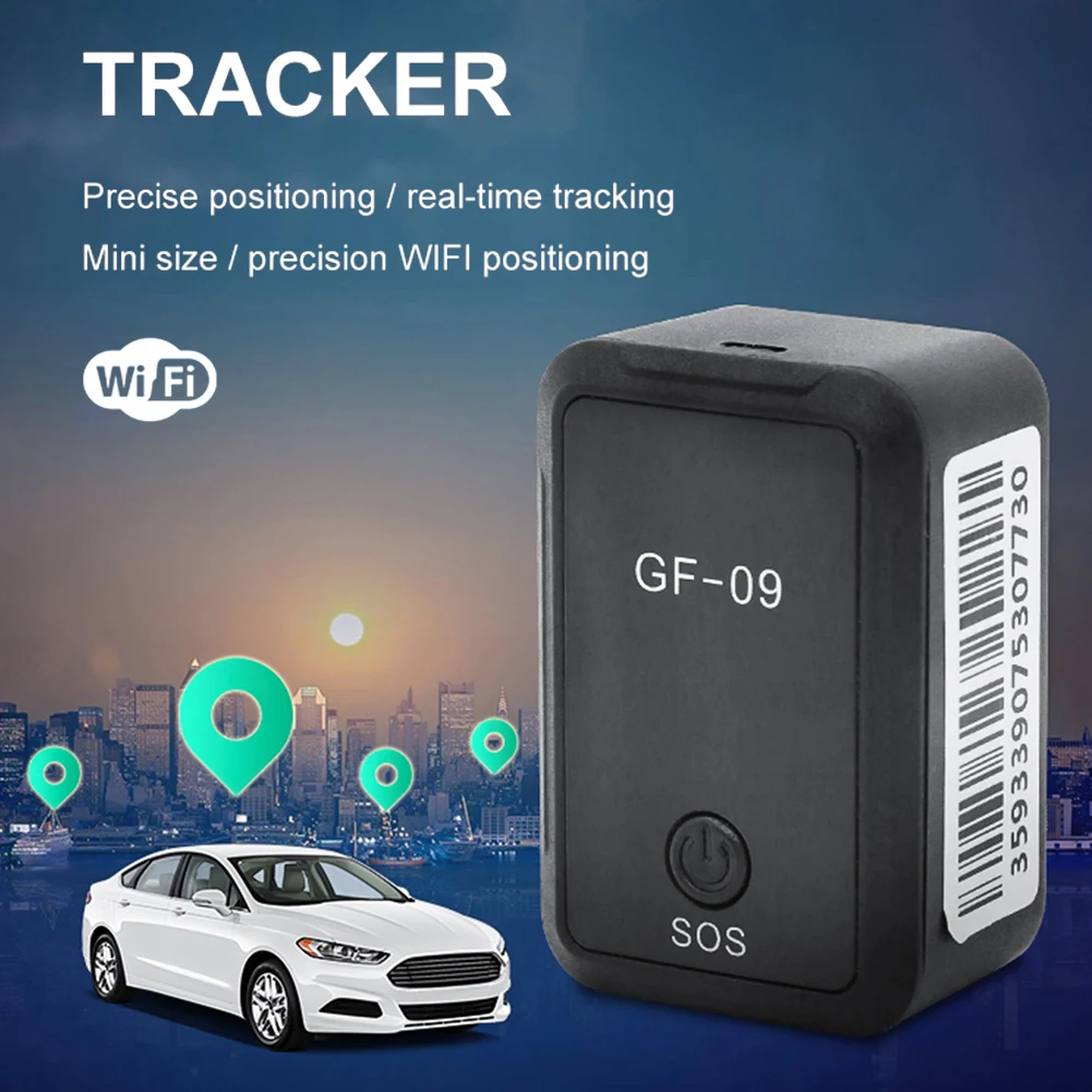 5-1pcs GF09 GF-07 GPS Tracker Smart Tracker Car Tracking Device Strong Magnetic Anti-theft WiFi LBS AGPS GPS Locator for Vehicle