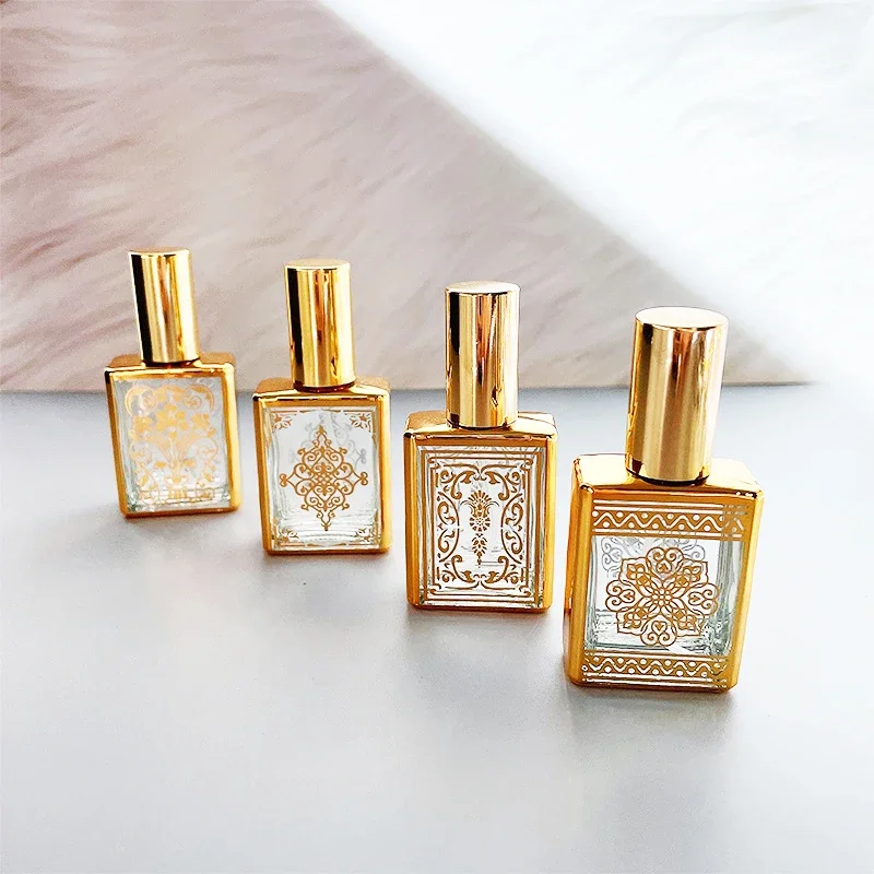 15 ml Sprühflasche, Glasparfüm, nachfüllbar, Unterabfüllung, Reise, leerer Kosmetikbehälter