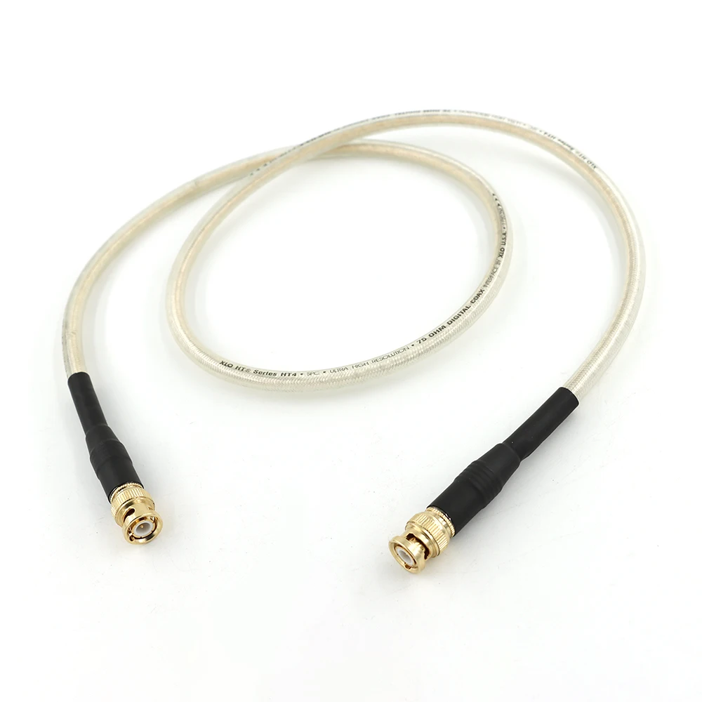 XLO Silver Plated 75 ohm Digital Hifi Audio BNC Cable High Fidelity Digital Cable