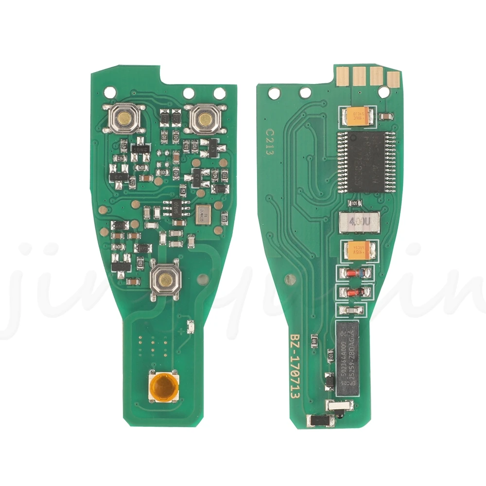jingyuqin NECシステムリモートカーキーフォブ315/433Mhz ベンツC E SクラスCLS W166 W169 W203 W204 W210 W211 W118 W171 W172 W220用