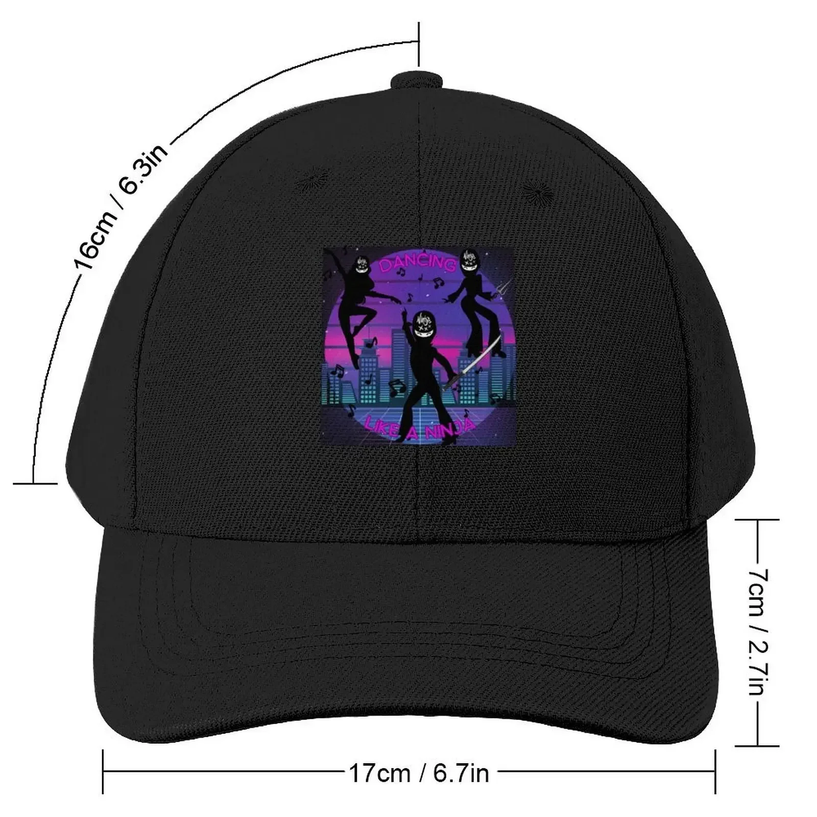 Dancing Like A Ninja Baseball Cap dad hat Luxury Man Hat Custom Cap Women's Beach Visor Men's