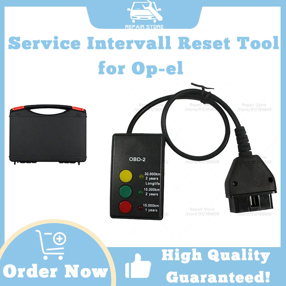 Maintenance lamp reset device Service Intervall Reset Tool for Op-el with diagnostic connector work without additional computer