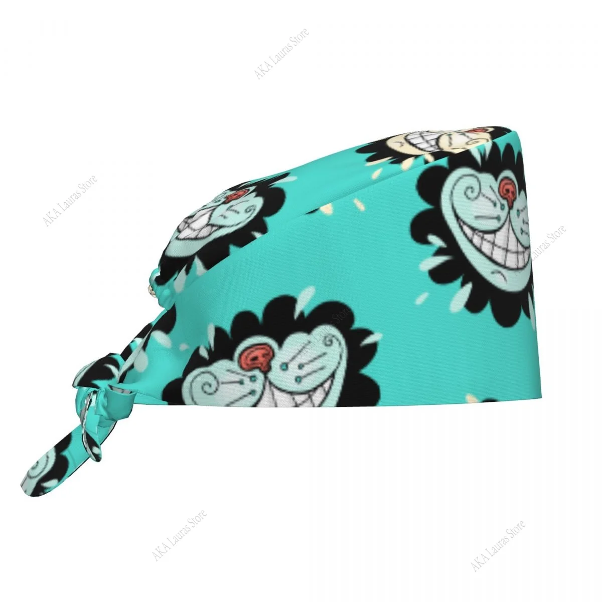 Kat Voor Tale Caterpillar Unisex Verpleging Scrub Caps Grappig Ademend Veterinaire Verpleging Accessoires Anesthesie Scrub Cap