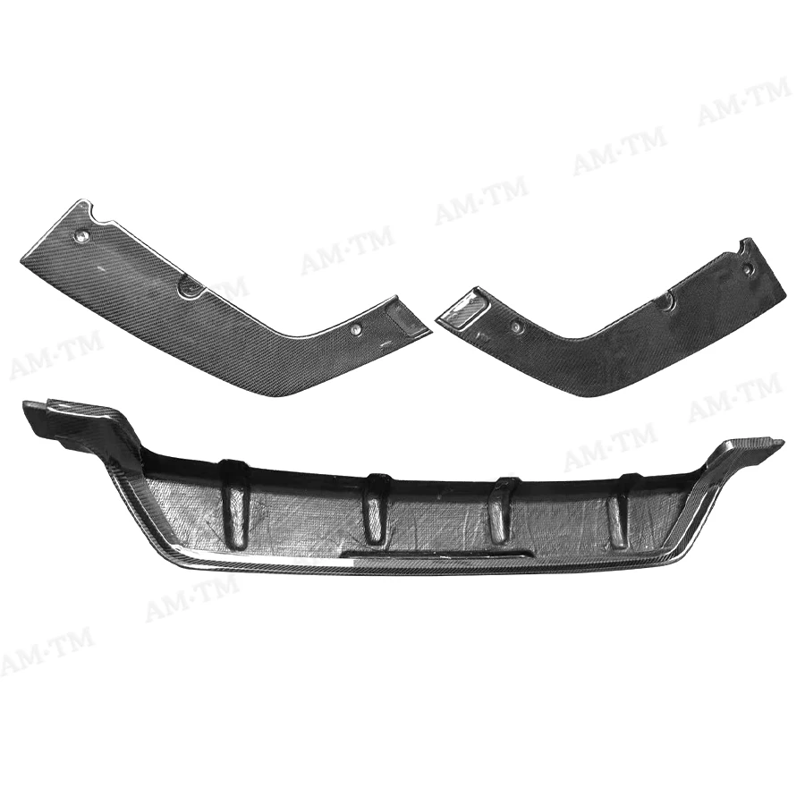 ألياف الكربون سيارة شفة ممتصة للصدمات الخلفية الناشر سبويلر أجزاء لسيارات BMW X6 G06 2019-2021 ترقية اكسسوارات السيارات طقم الجسم