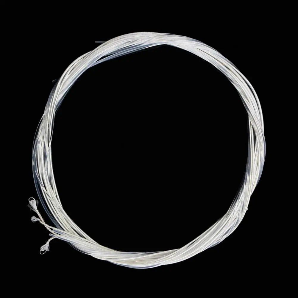 6Pcs in 1Set Guitar Strings Electric Tool Guitar Strings Acoustic Set Nylon Silver Strings Set For Classical Classic Guitar