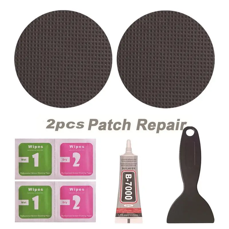 Trampoline Patch Repair Kit 4 Inch Round Tent Trampoline Waterproof Patch Fixing Kit Repair Trampoline Mat Patch Complete Set