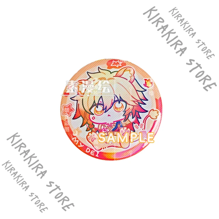 كاستوريس 	 Anaxa Mydei Phainon Honkai: ستار السكك الحديدية أنيمي بروش Kawaii شعار لطيف شارة عالية الجودة دبوس الصدر تأثيري ديكور