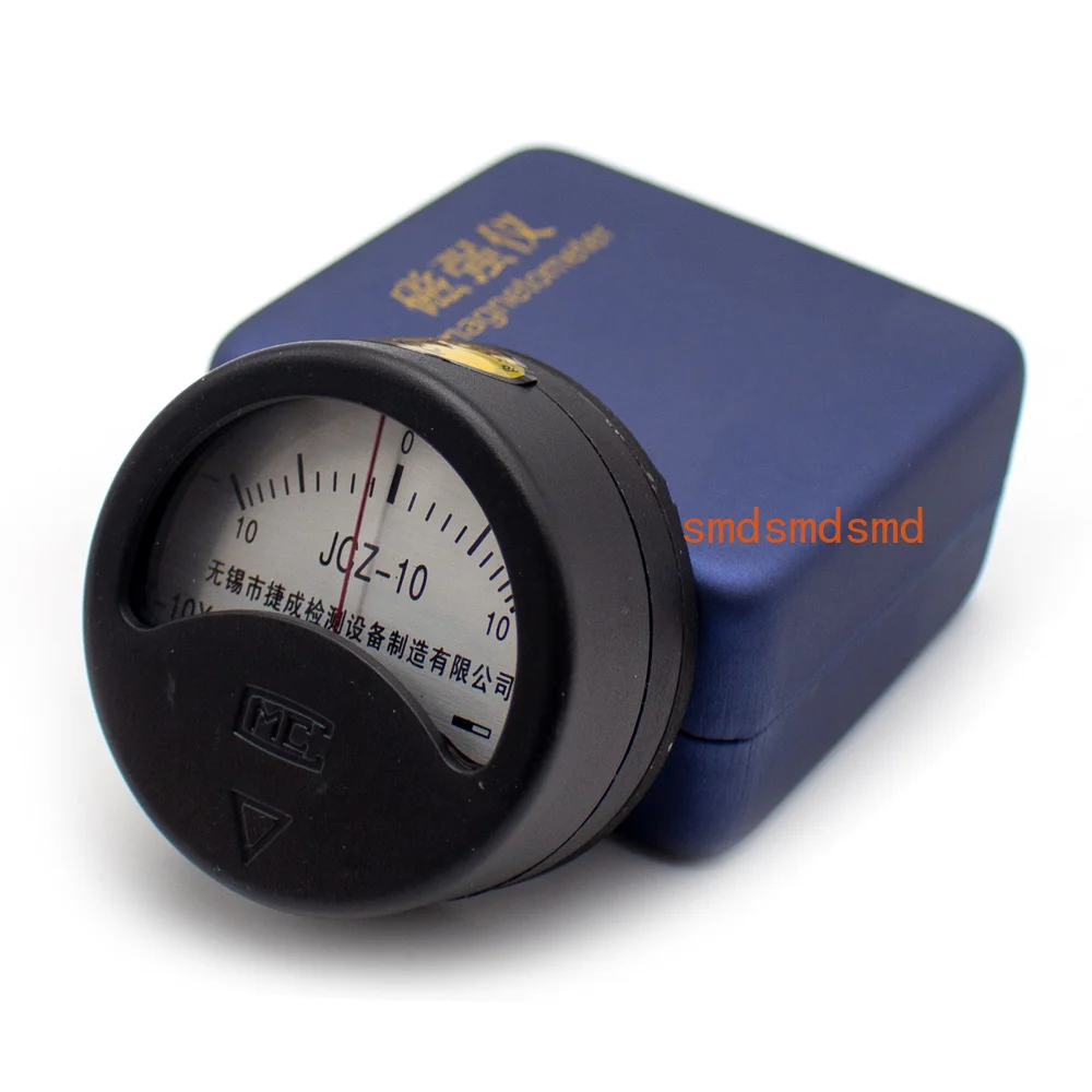 Pointer Type Magnetic Field Strength Meter Remanence Intensity Gauss Meter Gaussmeter Teslameter Magnetometer 0-10x10-4 JCZ-10