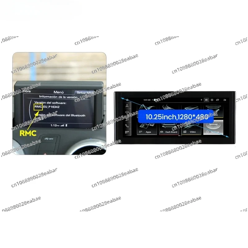 DVD Car Multimedia Video Player DSP 4K Screen 4G LTE GPS CarPlay Auto 12.5