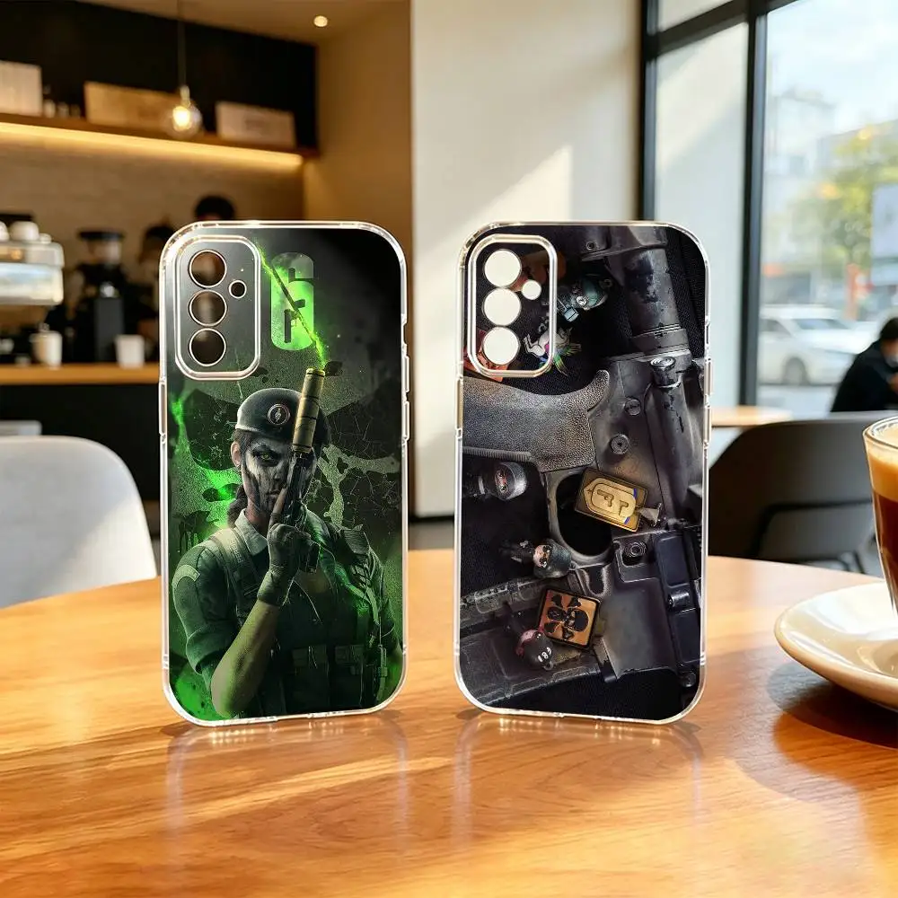 For Z-Rainbow S-Six S-Siege  Phone Case For SamsungA10,12,20,21S,30,31,40,50,51,52,70,71 Transparent Cover