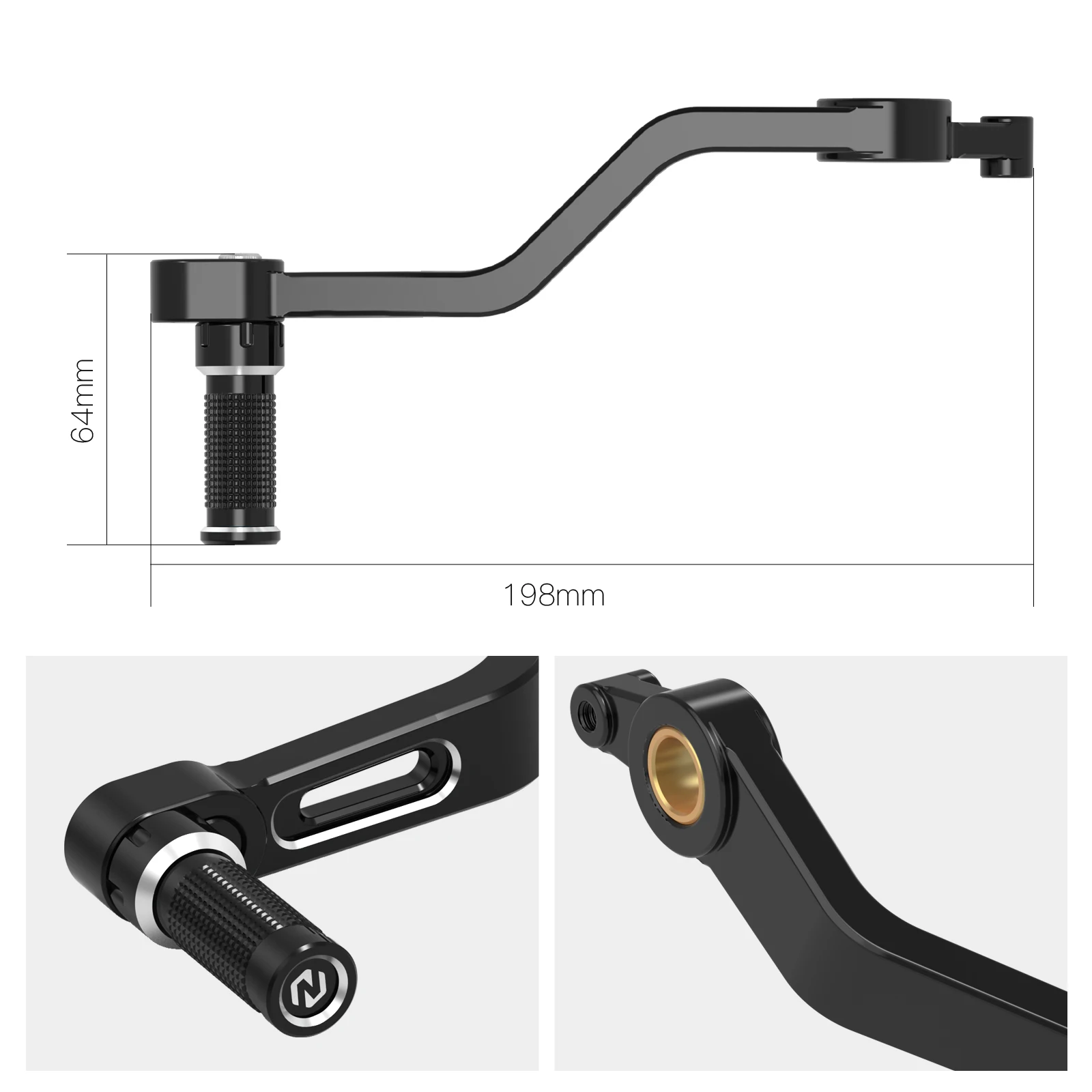 Für Harley Sportster S RH1250S 2021-2024 NICECNC Schalthebel Schaltgestänge Sportster S RH1250S 2024 2023 2022 2021 – Detail 9