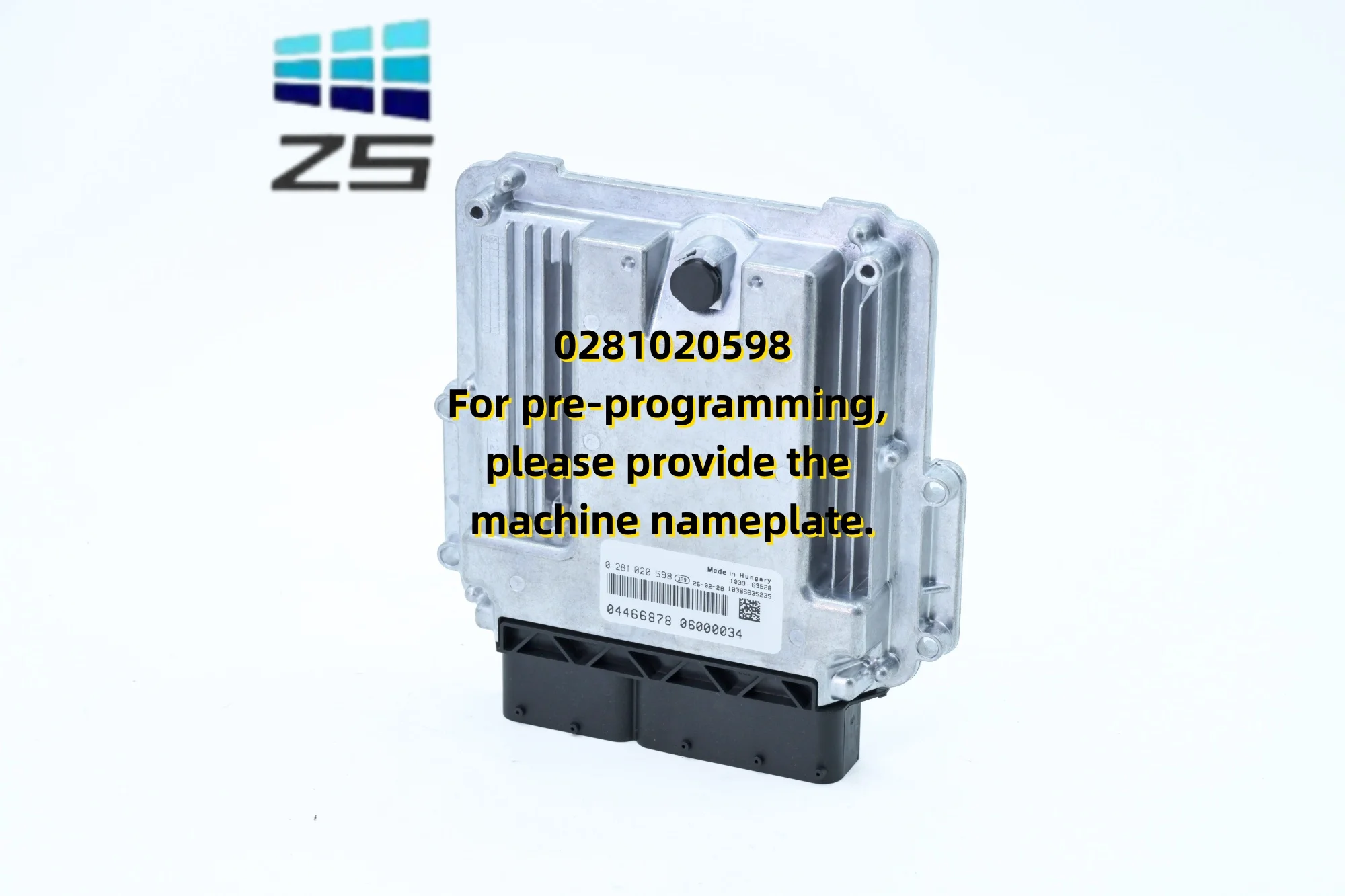 0281020598 5801826461 ECU/ECM Engine Control Module, suitable for Deutz excavators, trucks, and construction machinery.