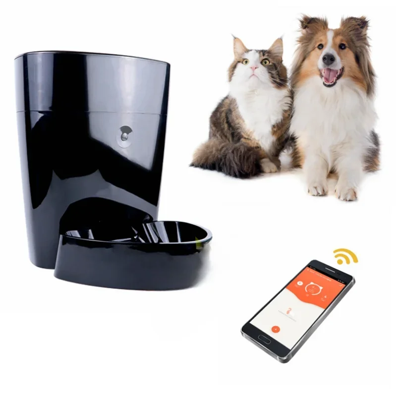 

z High Quality 4L Smart Pet Feeder Automatic Pet Feeder Timed Ration Food Dispenser Pet Feeder With Remote App Control