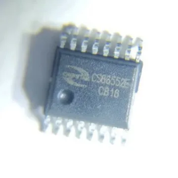 The CS86552E EQA16 SSOP16 stereo Class D audio amplifier chip replaces the CS8655E