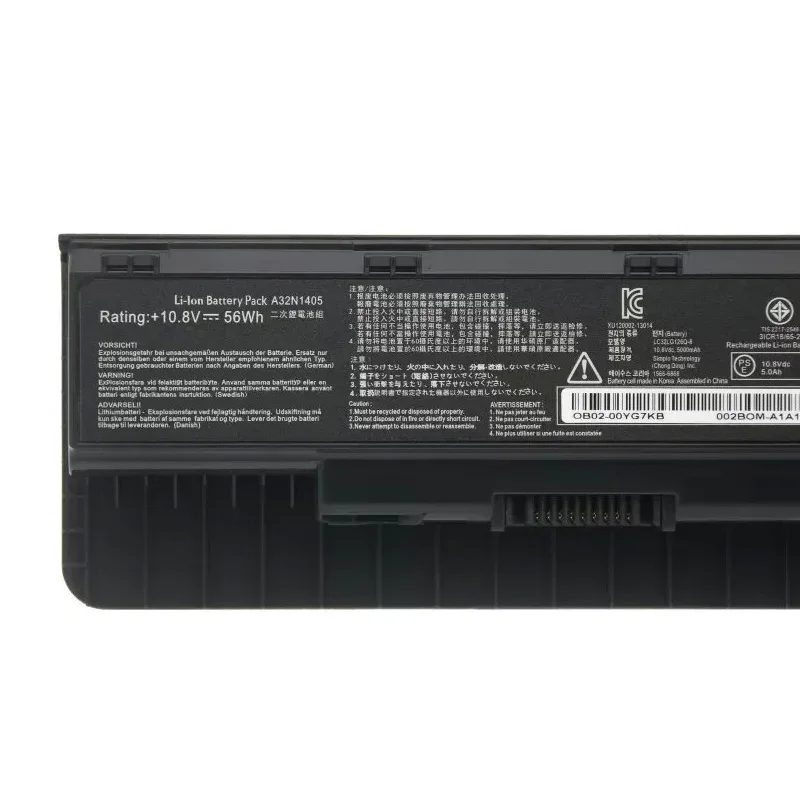 JCLJF A32N1405 Laptop Battery for ASUS ROG N551 N751 N751JK G551 G771 G771JK GL551 GL551JK GL551JM G551J G551JK G551M G551JW