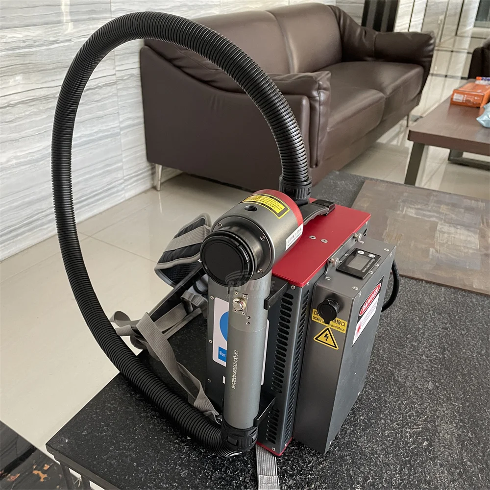 50W/100W/200W/300W Pulse Laser Cleaning Machine Impulse Cleaning Machine Portable Handheld Laser Cleaning Maschine for Sale