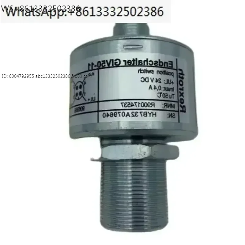 NEW position switch R900174537 Endschalter GIV50-11 MNR：R900174537 24VDC LIMIT SWITCH Original and brand new