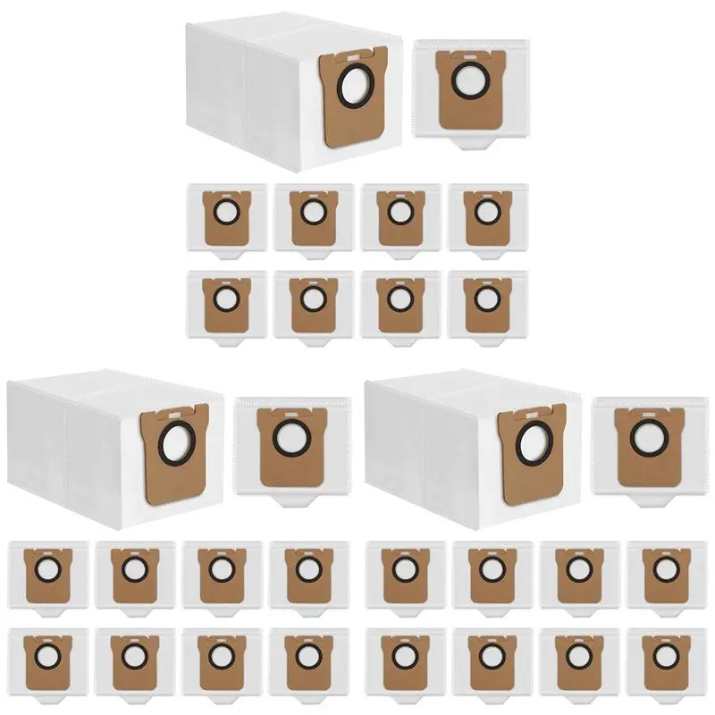 

Мешки для пылесоса ABJI-30X для Dreame L10S Ultra, L10 Ultra, Xiaomi X10 +, набор сменных мешков для робота-пылесоса