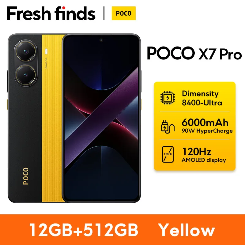 スマートフォン本体 POCO X7 Pro 8+256GB Dimensity 8400-Ultra S63641644e1c4479fa8f11a64ad126