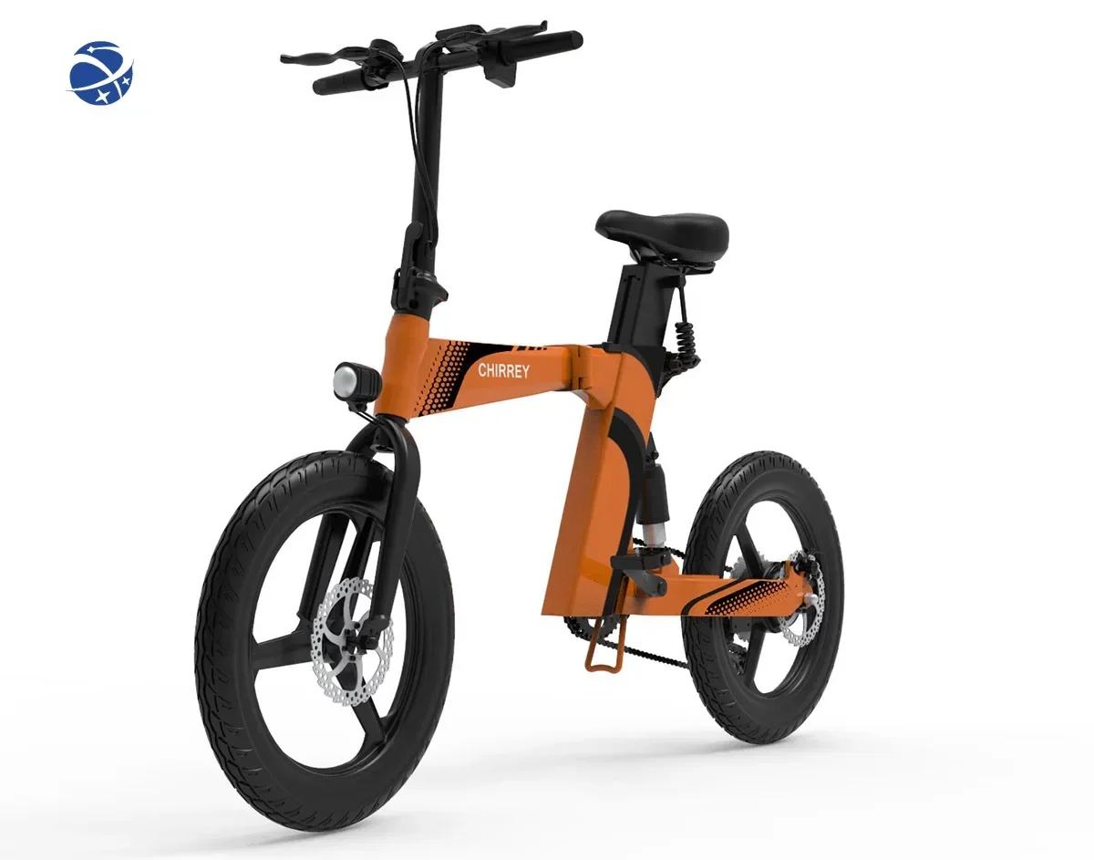 Yunyi Read for shipping 20 inch electric city folding 7 Speed bike eu Poland European warehouse 36v 250w ebike adult electric bi