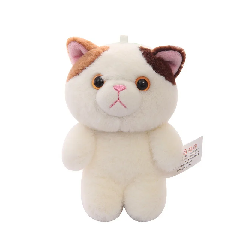 Mignon Meow soeur poupée doux mignon en peluche poupée chat sac à dos pendentif pour filles cadeau d'anniversaire poupée en tissu