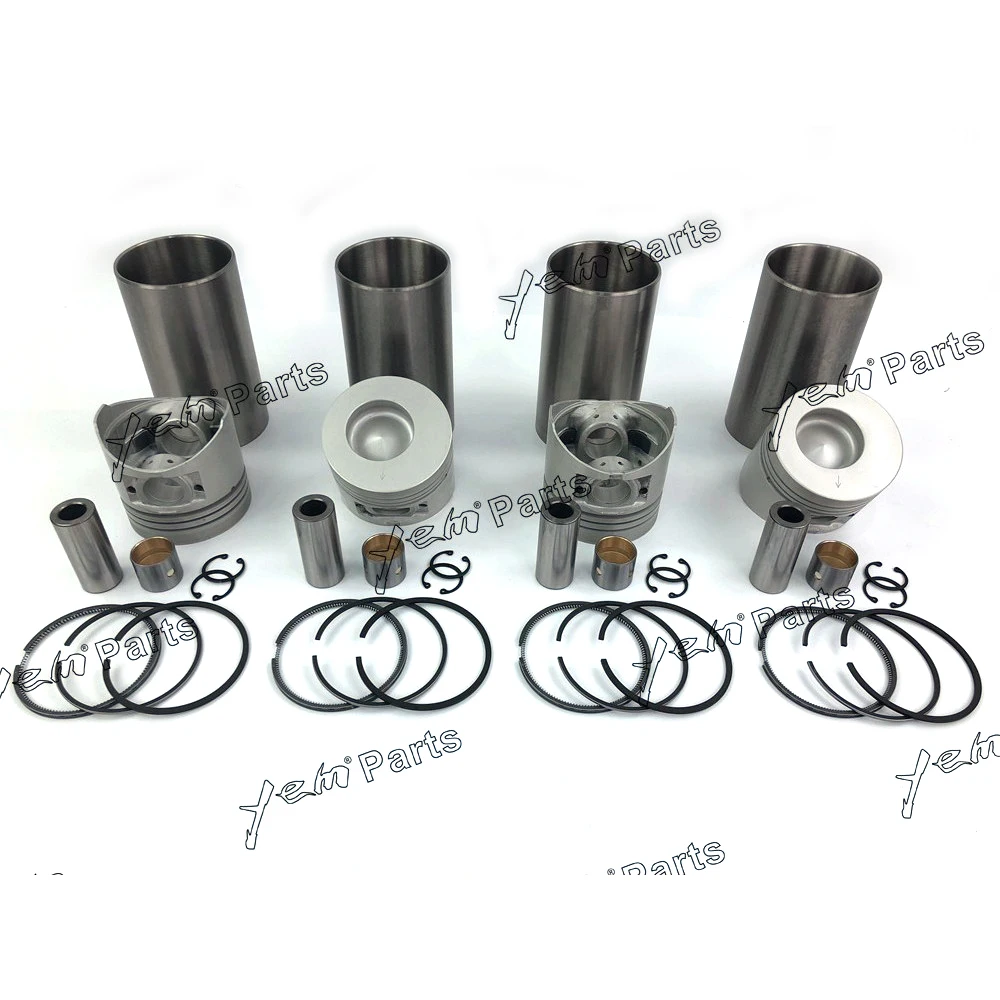 For Mitsubishi  engine K4N K4N-DI  Repair  kit piston  piston ring cylinder liner