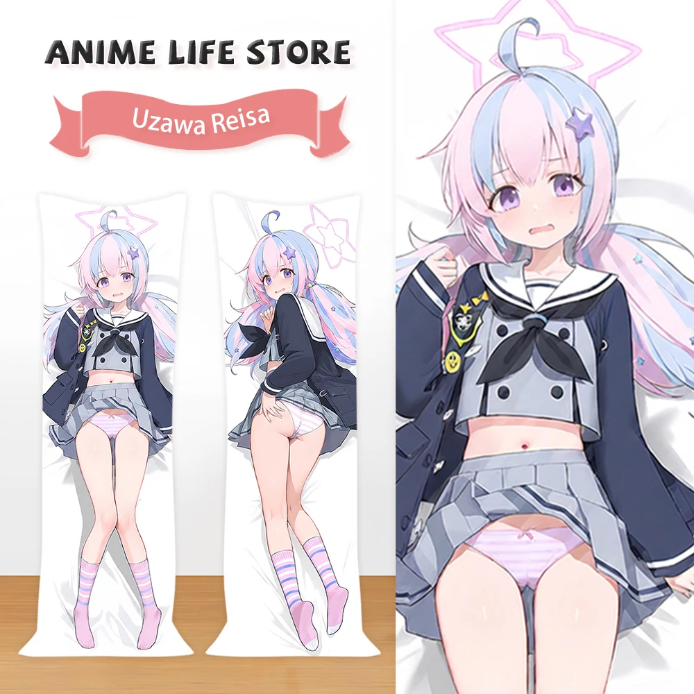 

Dakimakura Blue Archive Uzawa Reisa наволочка для тела двусторонний принт аниме наволочка обнимающая наволочка отаку подарок