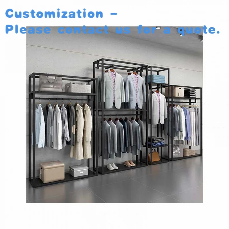 

custom.Kainice Men Clothes Shop Decoration Men s Clothing Store Garment Shop Interior Design Counters Fittings Shop Display