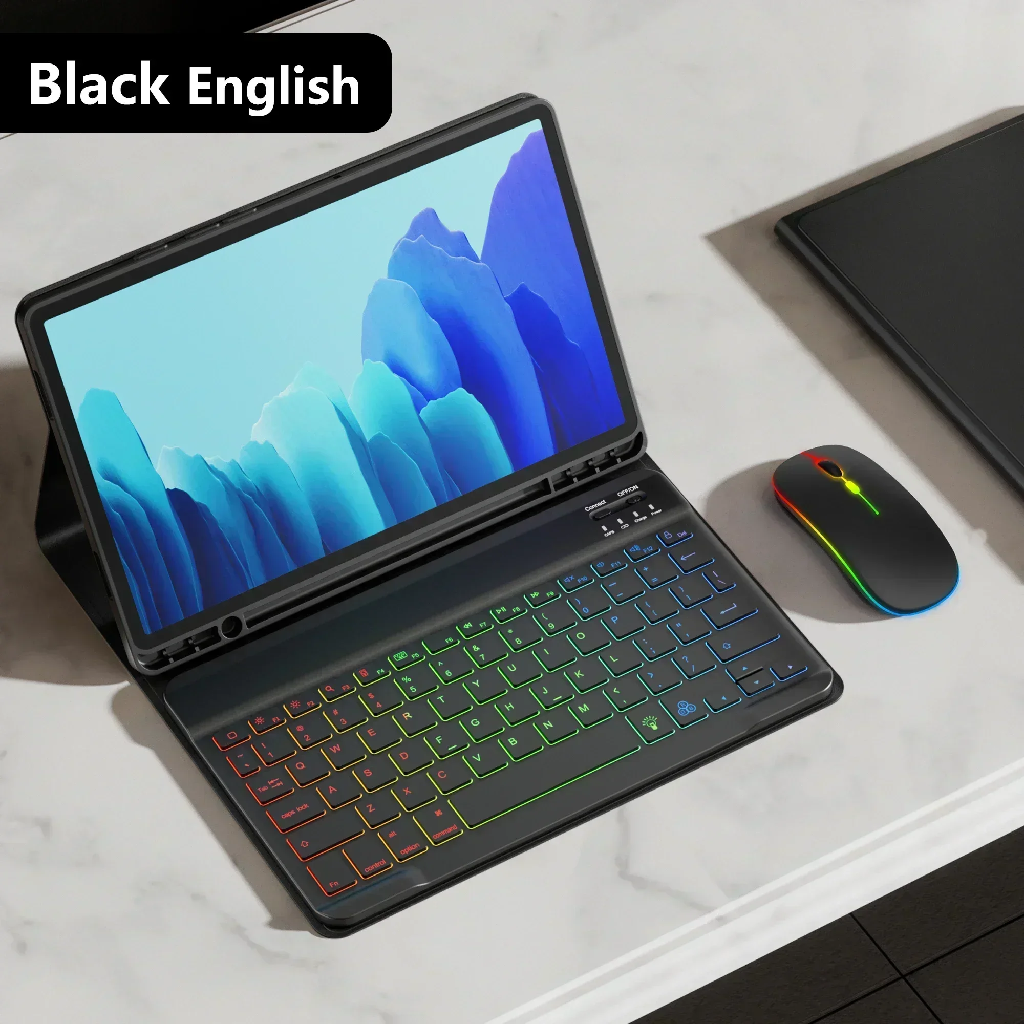 Keyboard Case for Samsung Galaxy Tab A11+ A11 Plus Case 2025 11 Inch SM-X230 SM-X235 SM-X236B Magic Keyboard Tablet Cover Funda