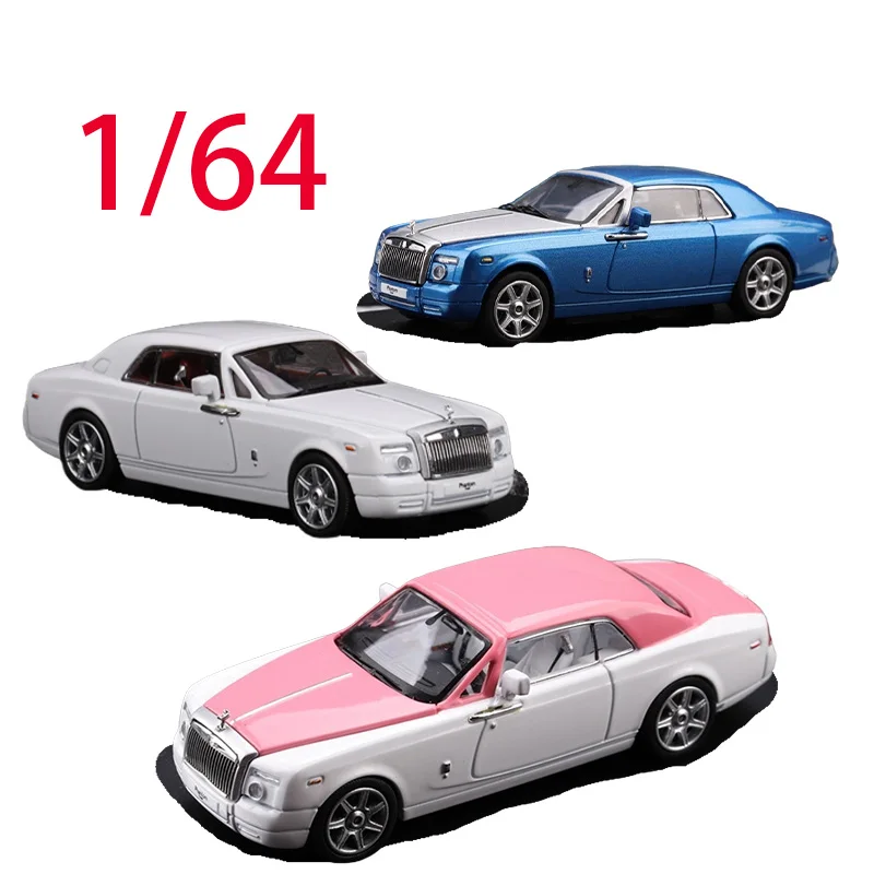 

DCM литой под давлением масштаб 1/64 Rolls Royce, модель автомобиля из сплава Rolls Royce Phantom COUPE, игровые транспортные средства, игрушки для мальчиков, оригинальная коробка